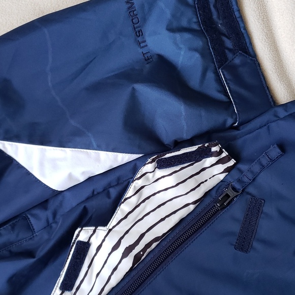 Volcom Men's snowboard ski jacket S navy white good condition - Picture 5 of 11